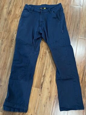Men’s CAT Caterpillar Workwear Navy Work Pants